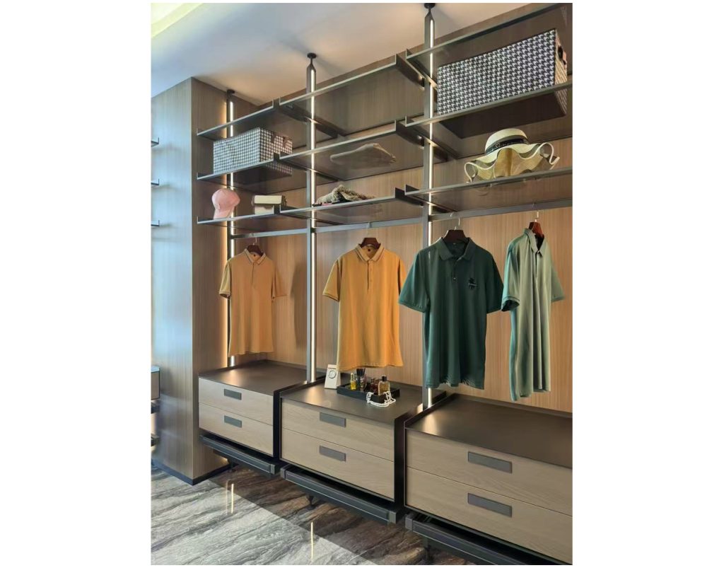 glass custom cabinet
