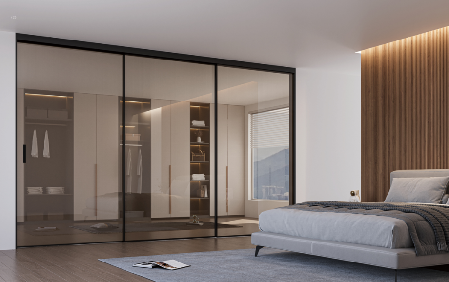glass door
