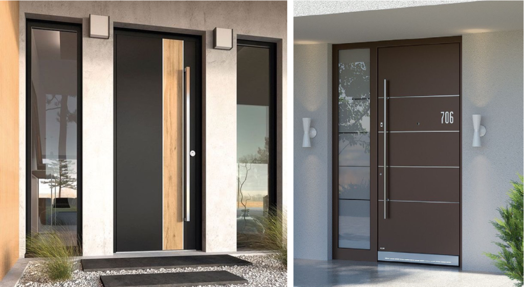 glass pivot door
