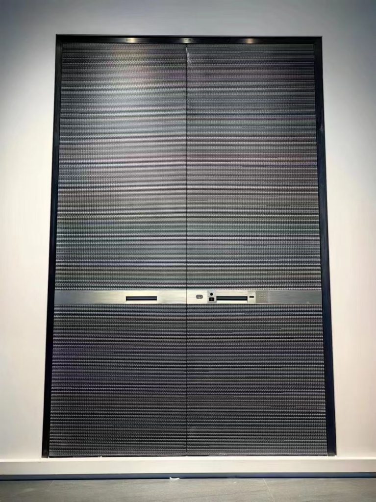 armoured door