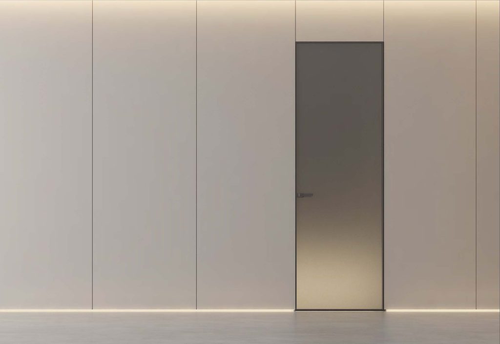 aluminum bedroom door