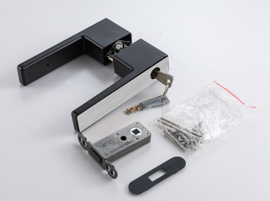 Magnetic lock in white color