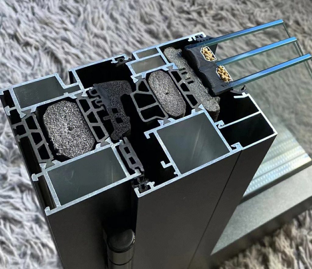 Commercial aluminum alloy with breakaway joints